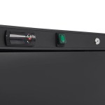 Καταψύκτης με 6 σταθερά ράφια 600L μαύρο MAX-09405027